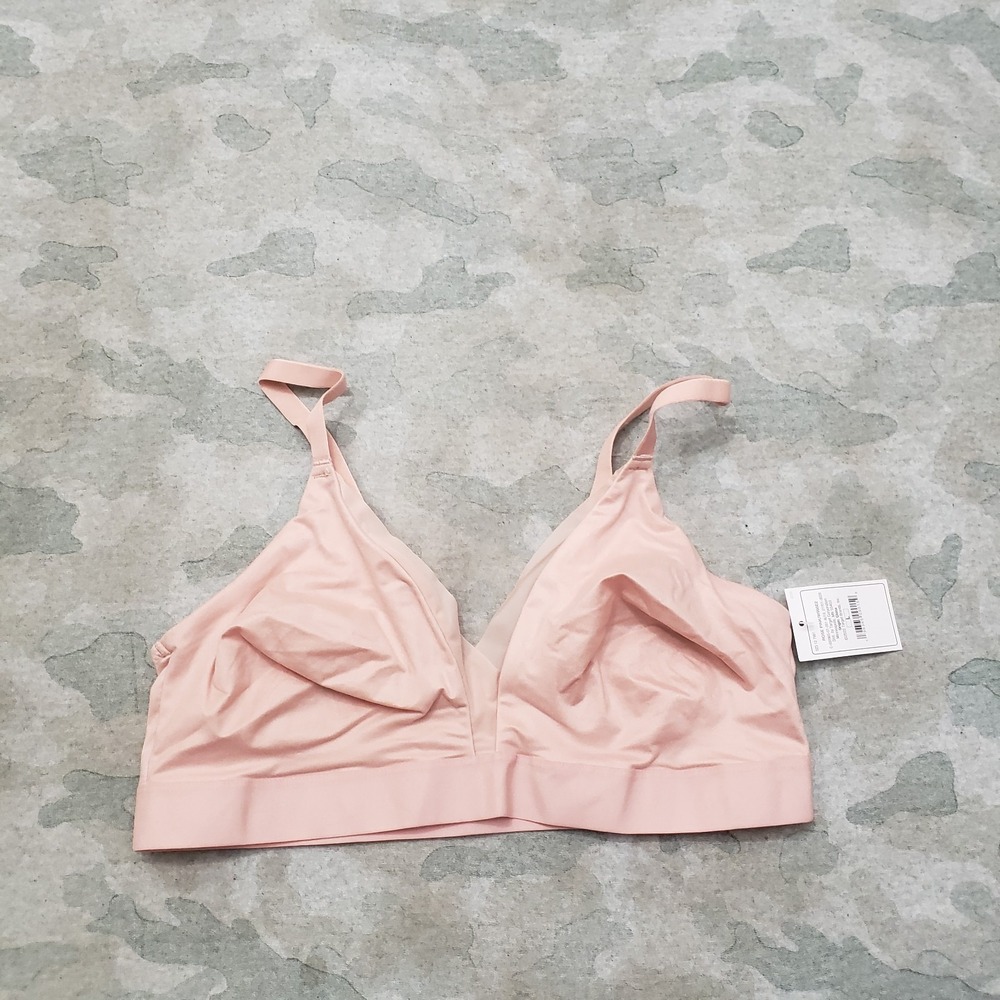 New Auden Bra Womens Large Pink NWT